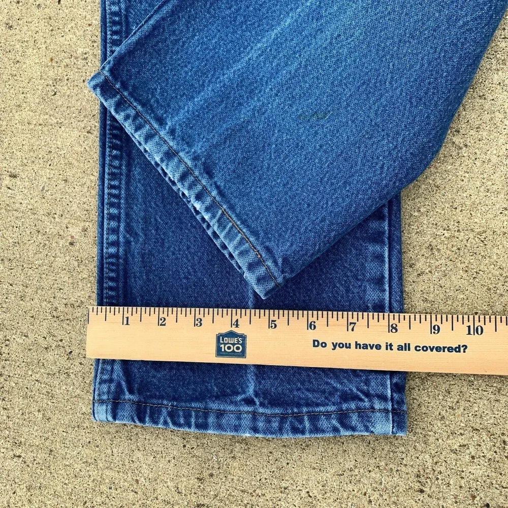 Wrangler Jeans 34x31 Blue Pants 936 Slim Cowboy Western‎ Rodeo Denim Tag 35x32